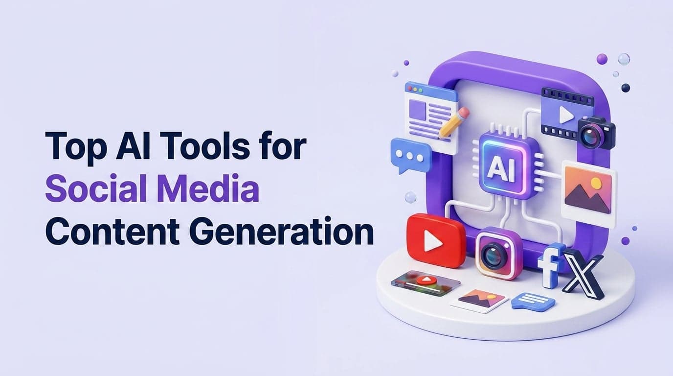 Top AI Tools for Social Media Content Generation