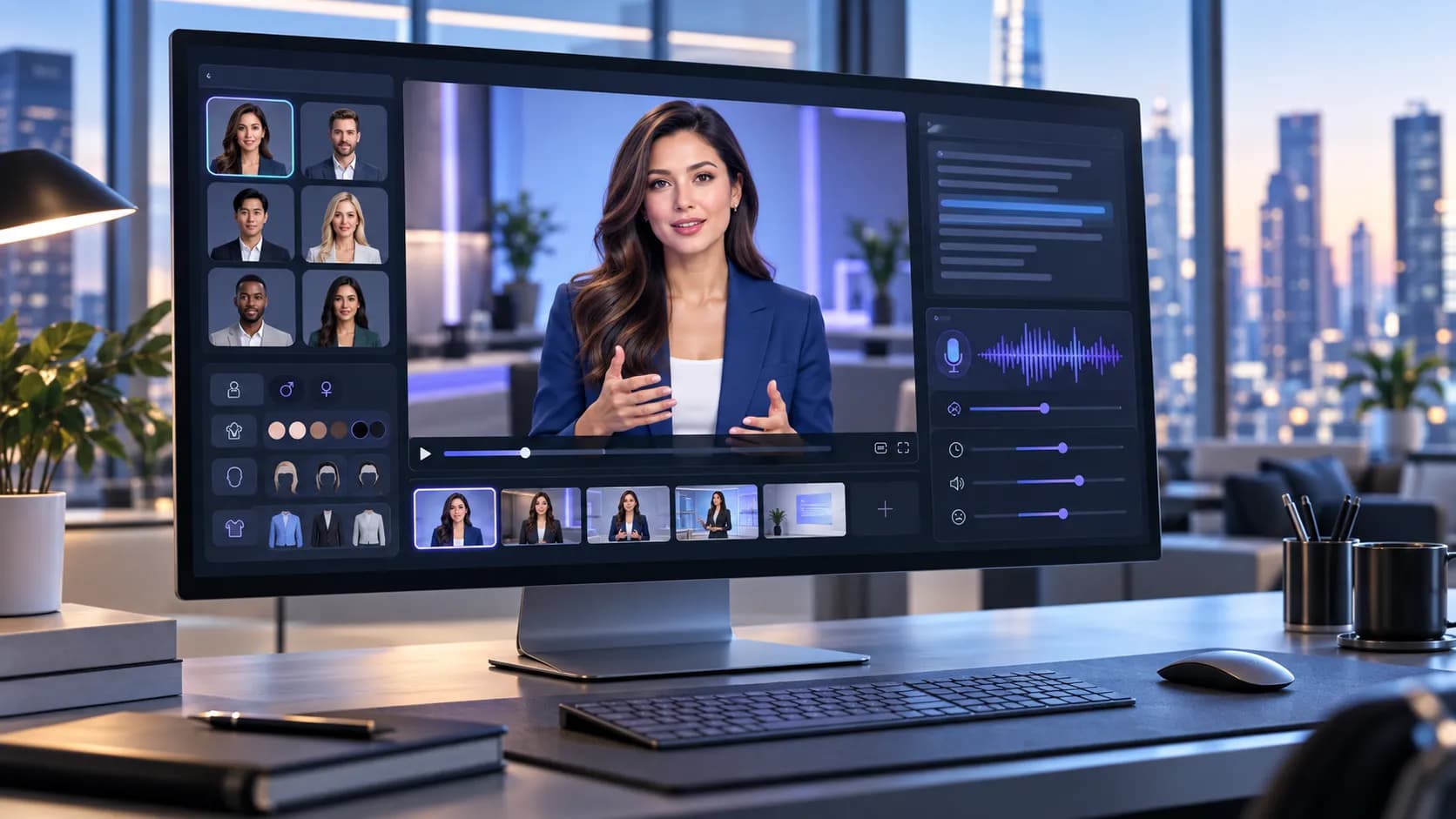 AI Avatar Video Generator: Answer First Page Structure for Business Users