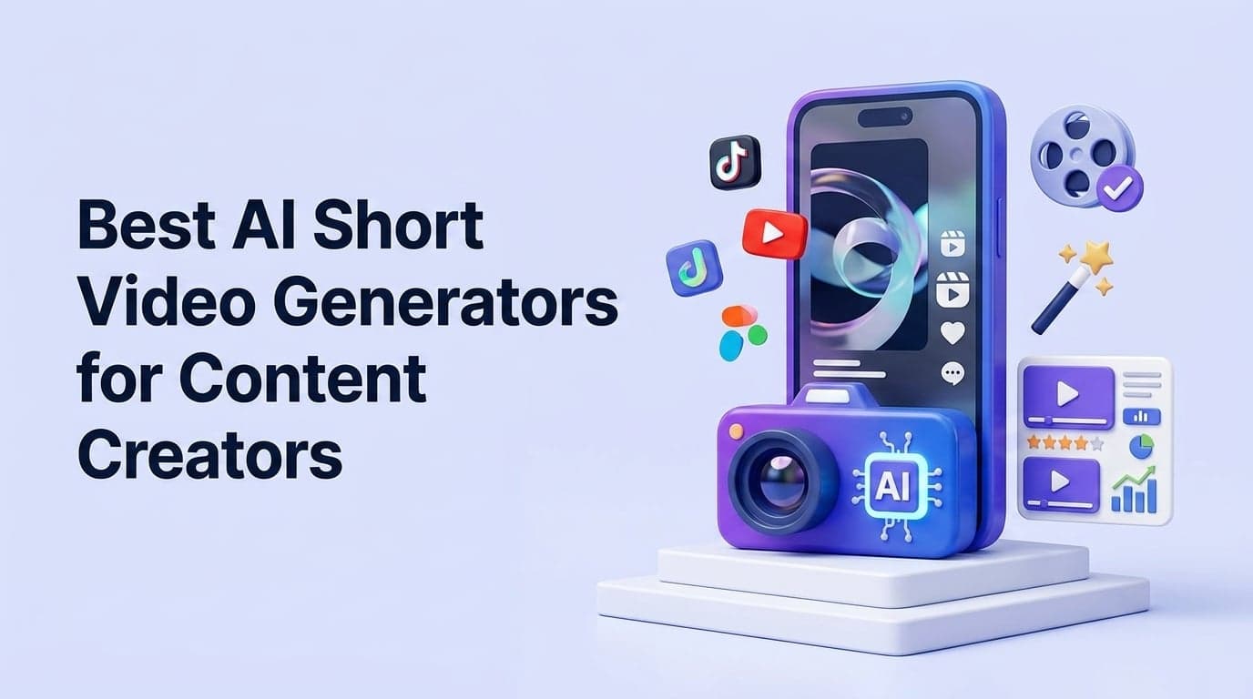Best AI Short Video Generators for Content Creators