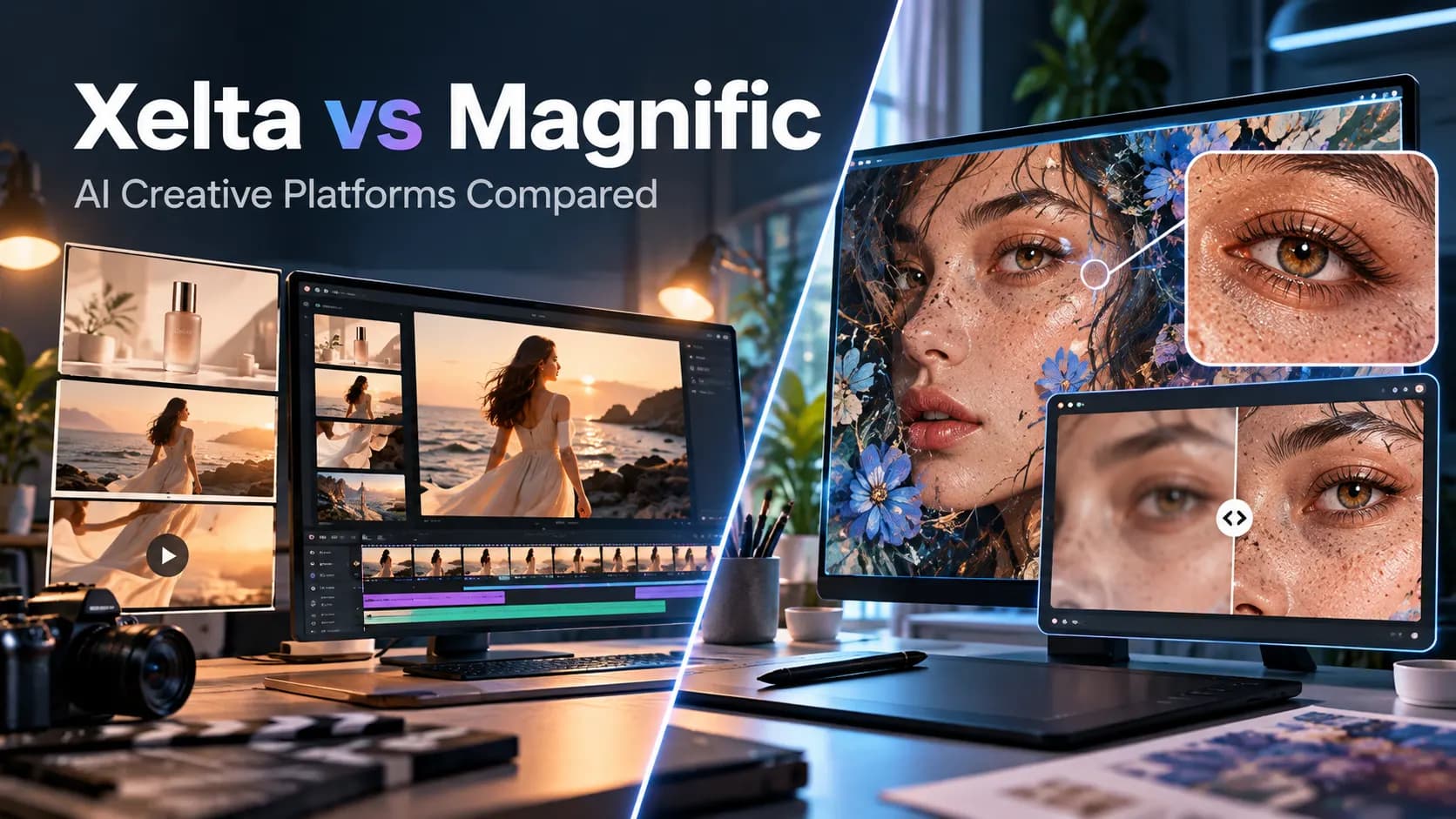 Xelta vs Magnific: AI Creative Platform Comparison 2026