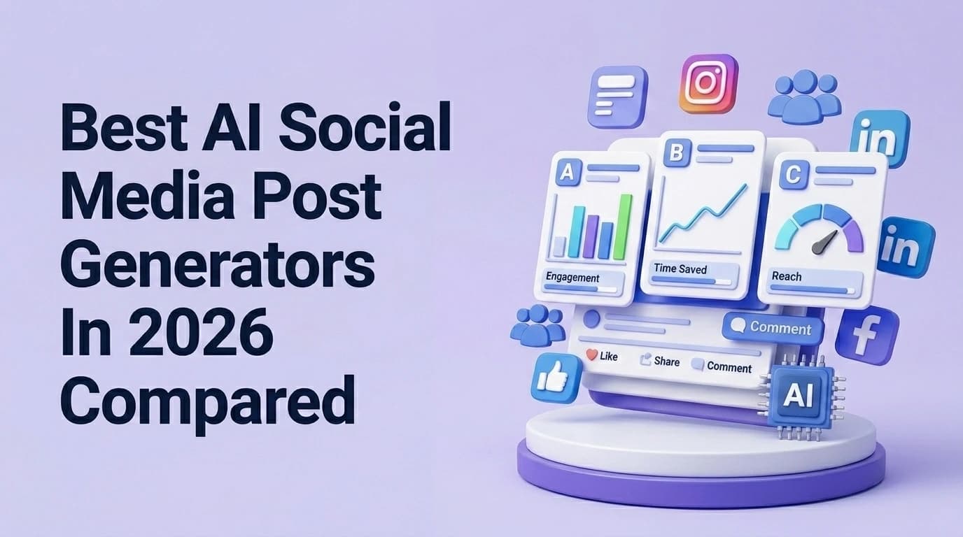 Best Ai Social Media Post Generators In 2026 - Compared