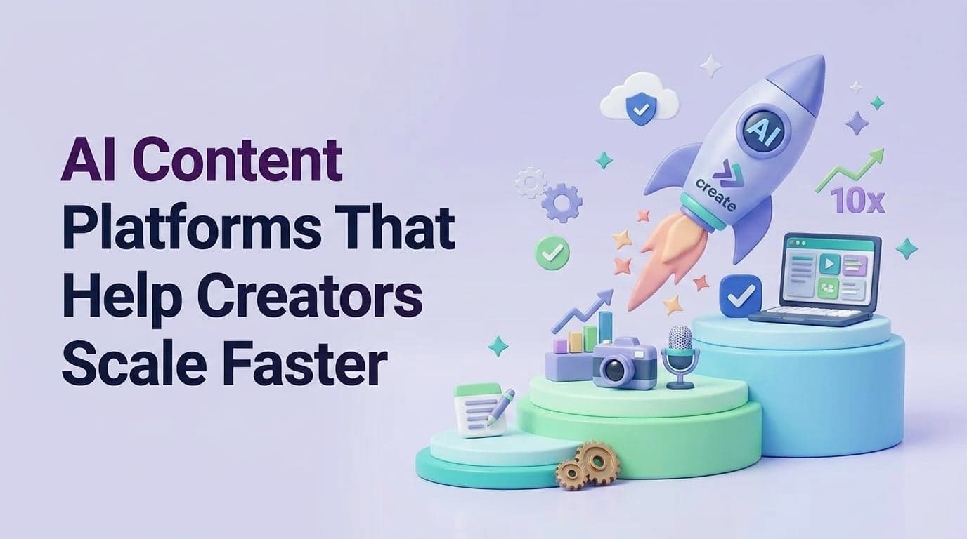 AI Content Platforms That Help Creators Scale Faster