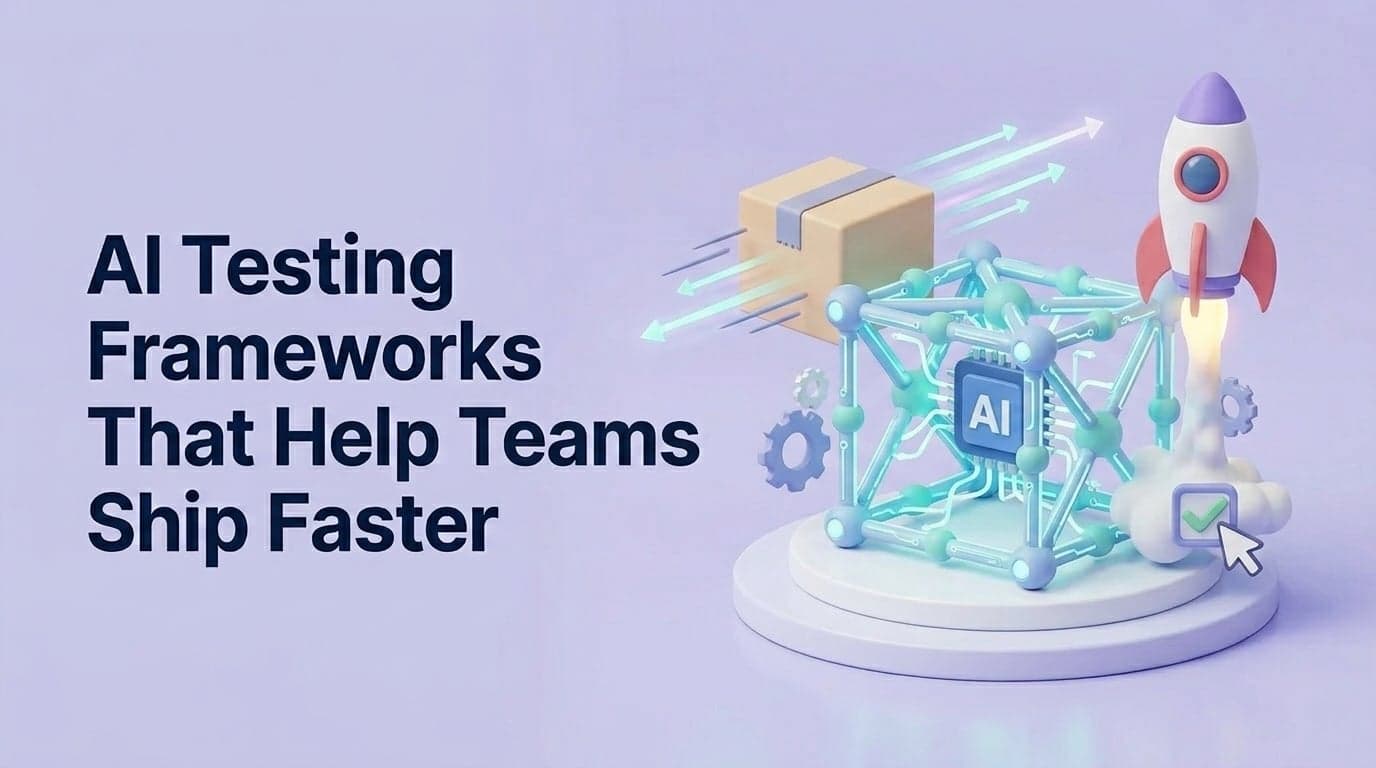 AI Testing Frameworks That Help Teams Ship Faster