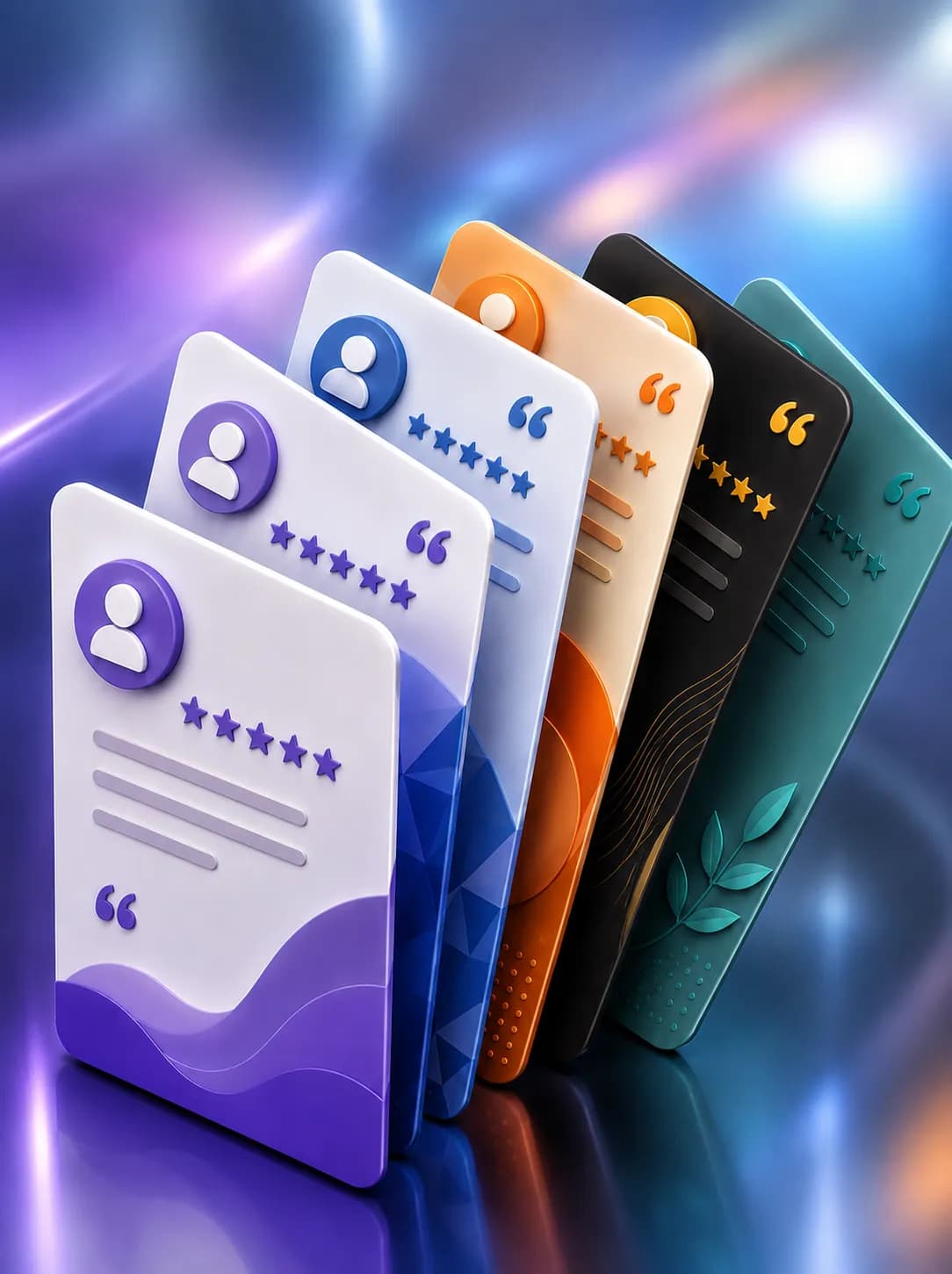 Customer Testimonial Card Maker