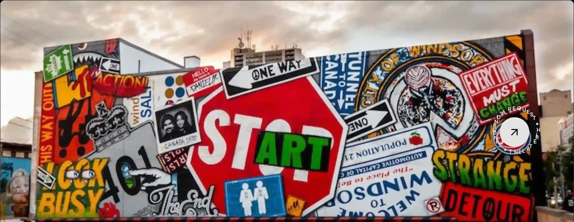 Street Ad Showcase