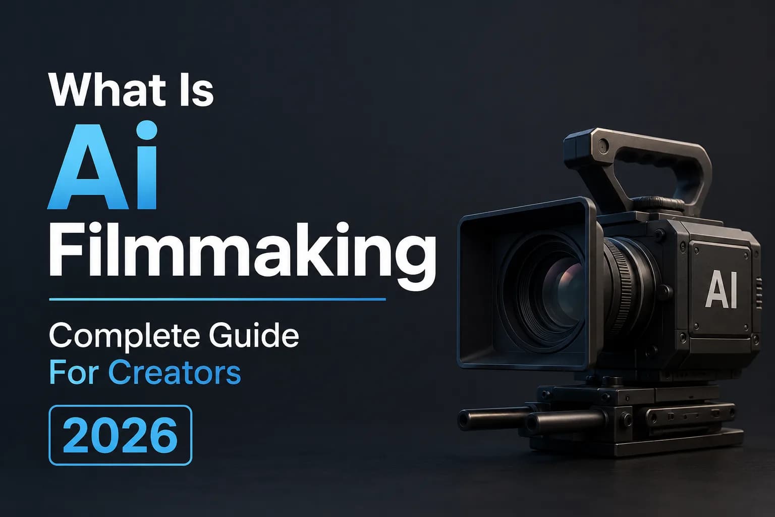 What Is Ai Filmmaking Complete Guide For Creators 2026