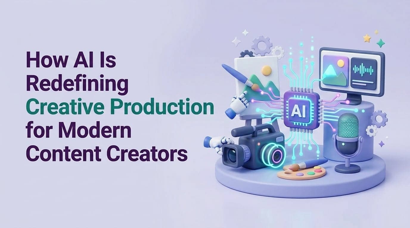 How AI Is Redefining Creative Production for Modern Content Creators