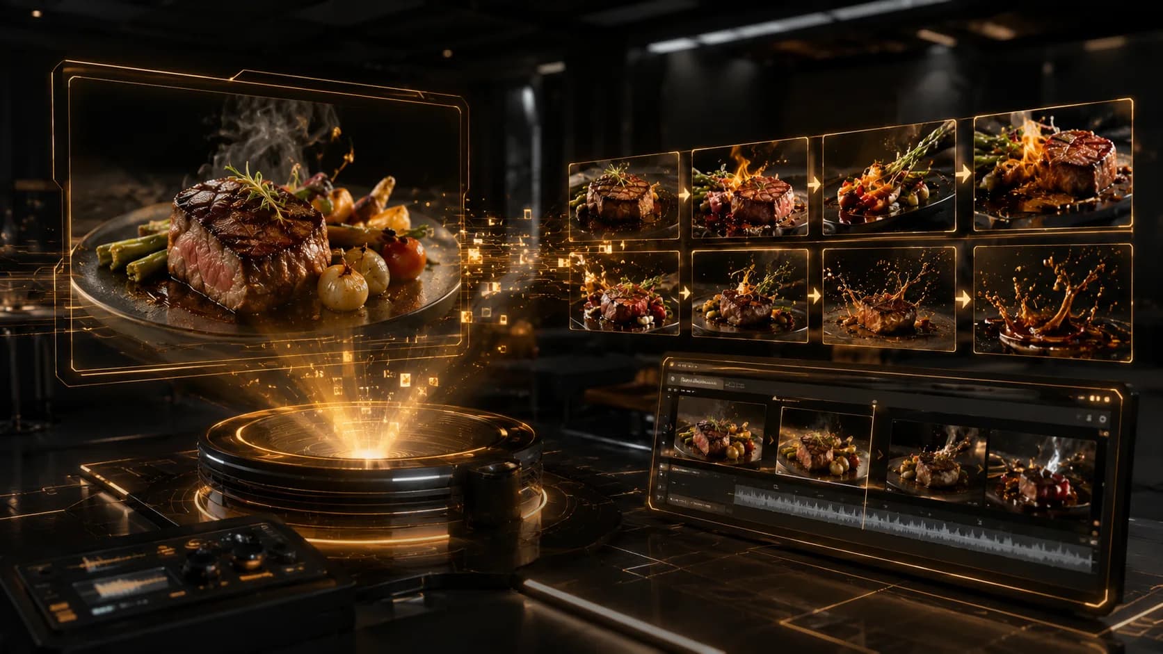 AI Food Video Generator for a No-Shoot Restaurant Ad
