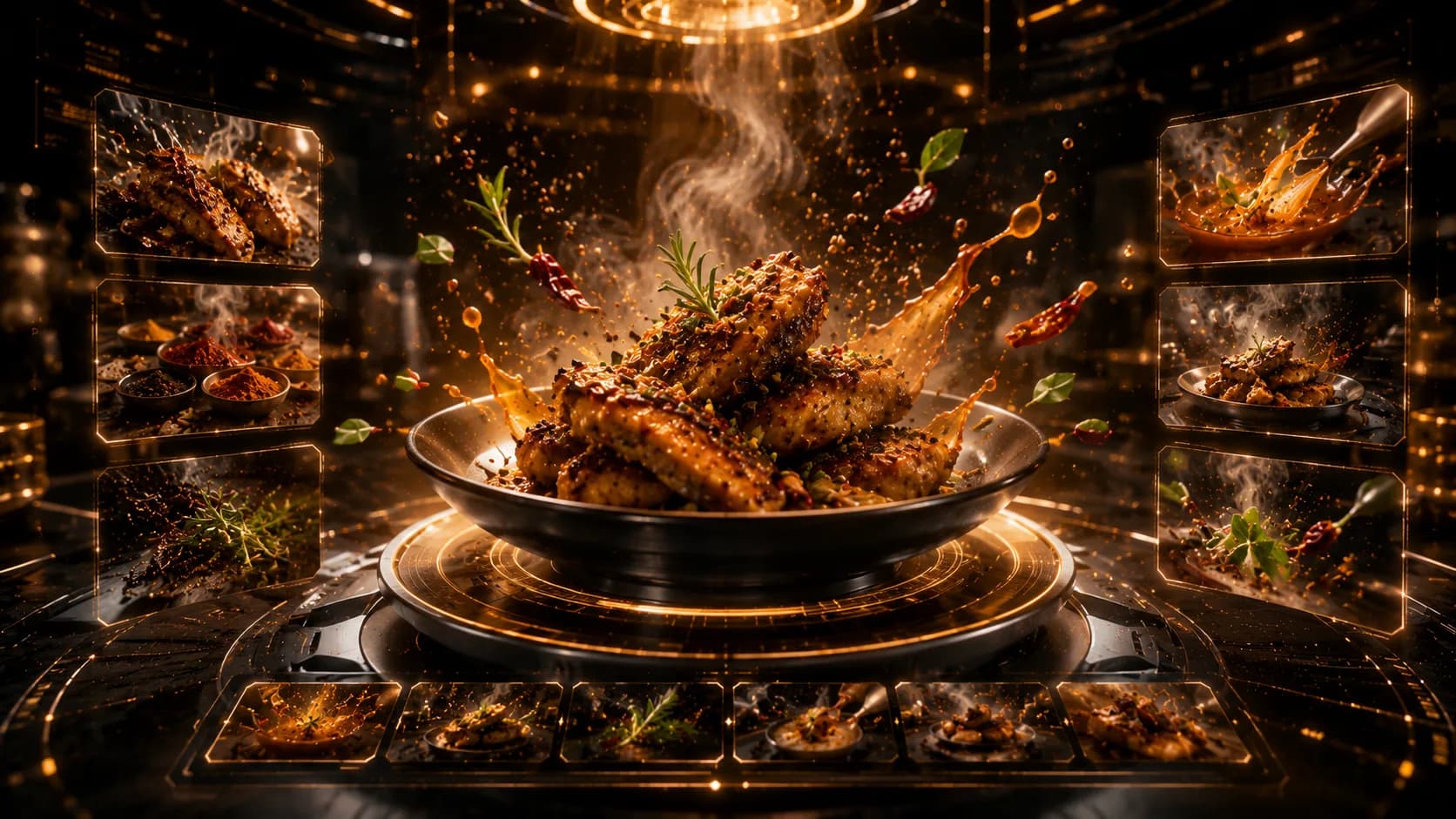 AI Dosa Video Generator for a Crispy Restaurant Ad