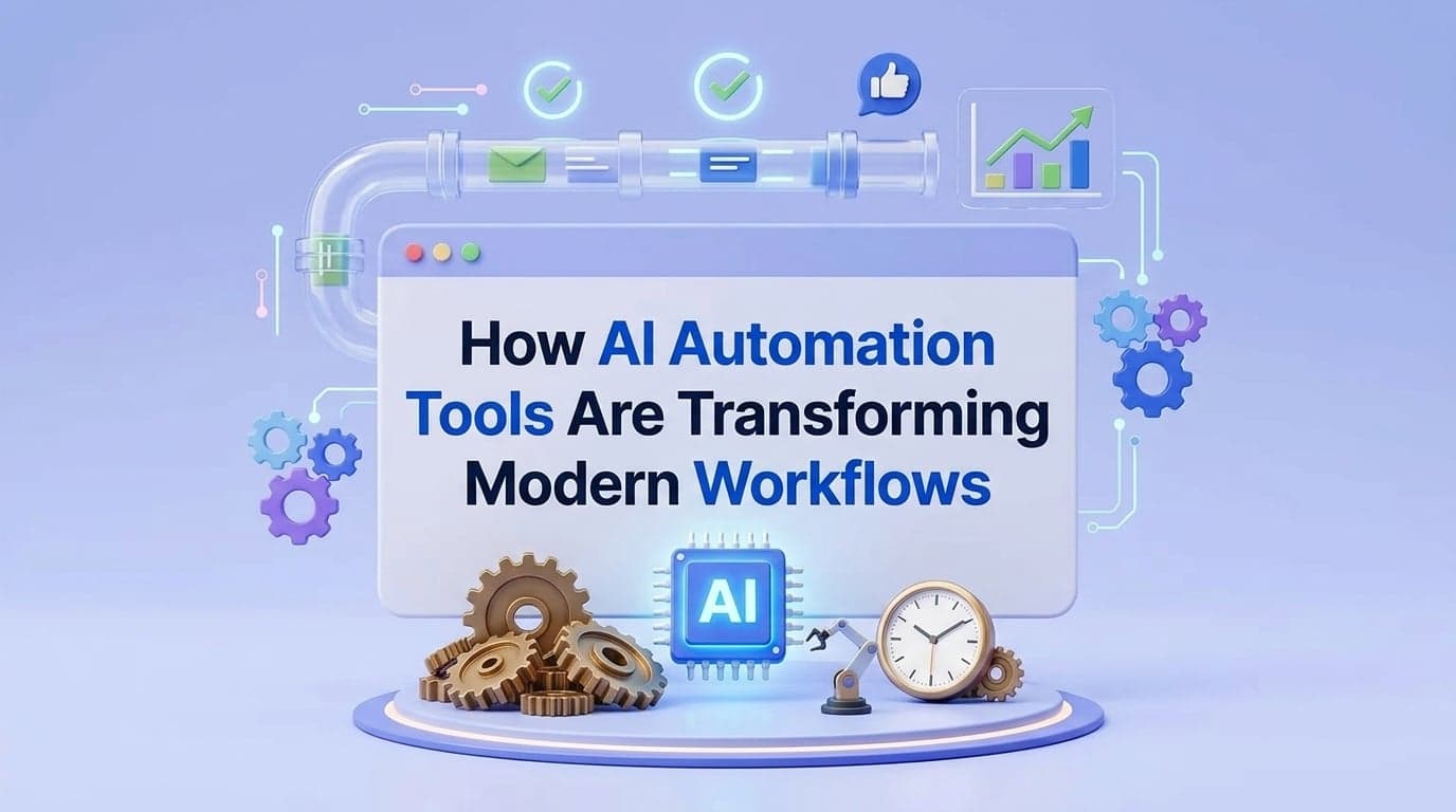 How AI Automation Tools Are Transforming Modern Workflows
