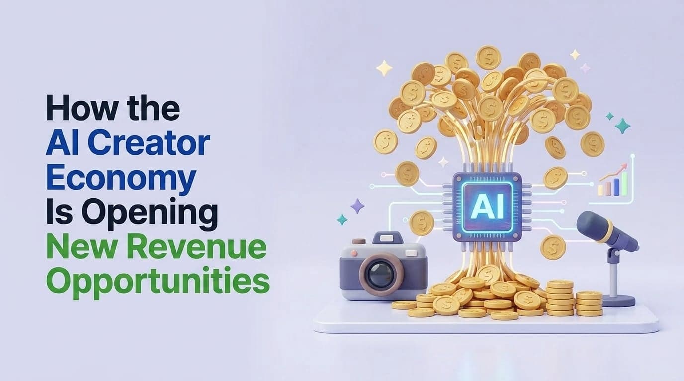 How the AI Creator Economy Is Opening New Revenue Opportunities