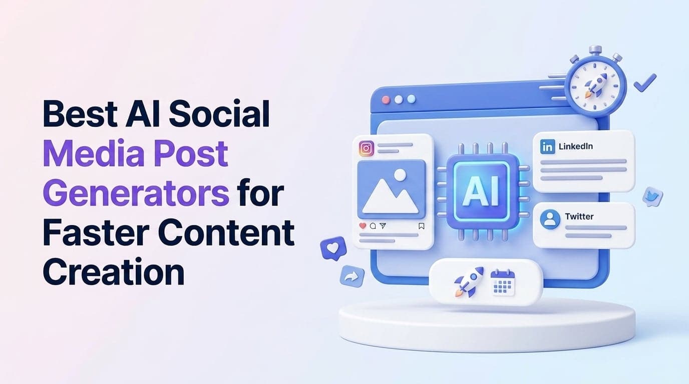Best AI Social Media Content Generator and AI Testing Tools
