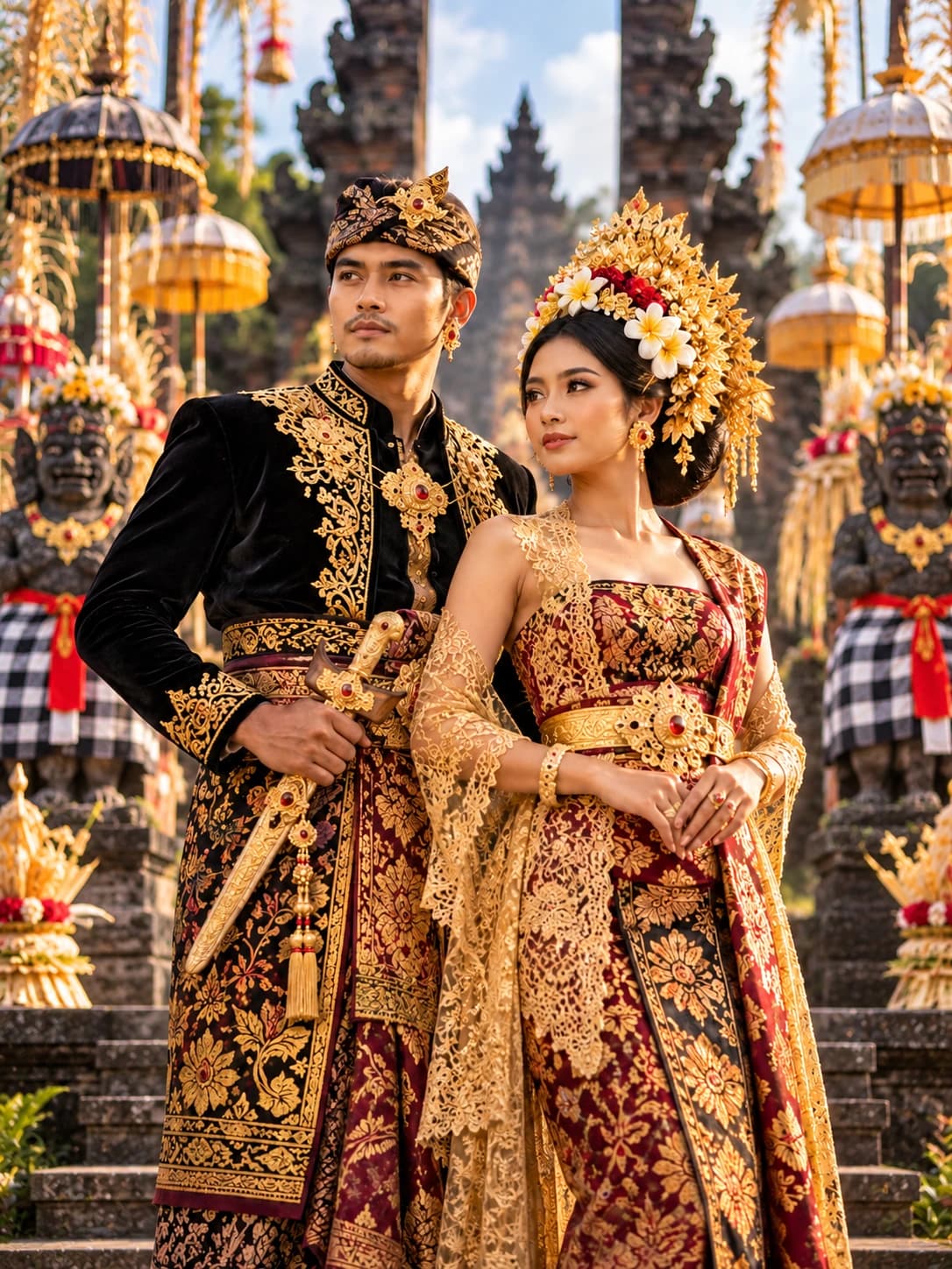 Balinese Royal Couple