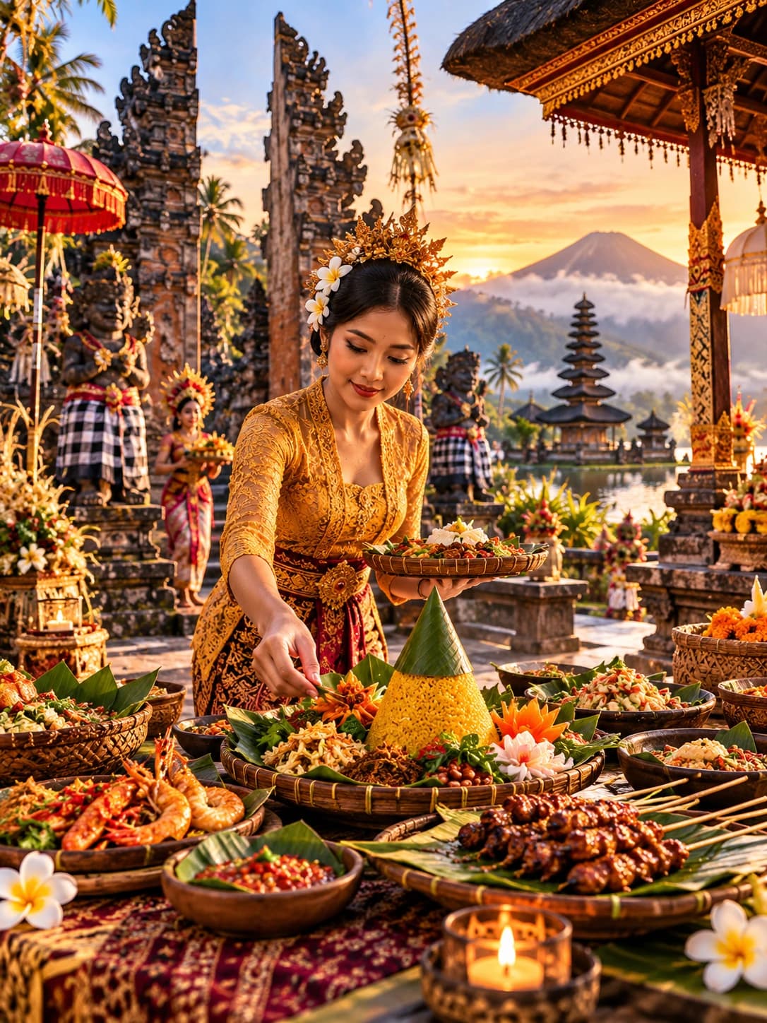 Balinese Temple Feast